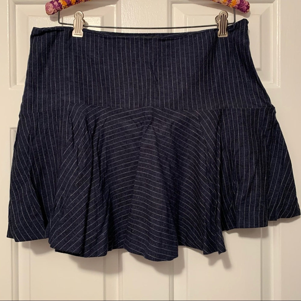 Banana Republic Pinstripe Skirt